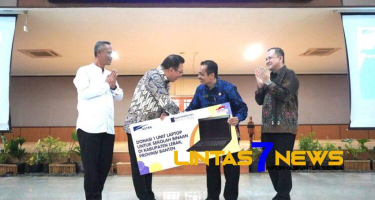 Belasan Sekolah di Lebak Banten Dapat Bantuan Pendidikan