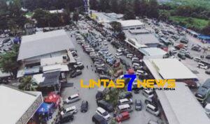 Pengunjung Rest Area Travoy KM 207A Ruas Palikanci Melonjak hingga 100 Persen