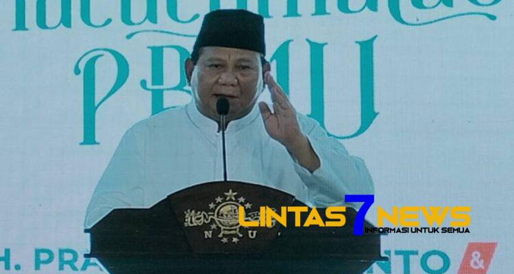 Rais Aam PBNU Doakan Prabowo Jadi Pemimpin Adil