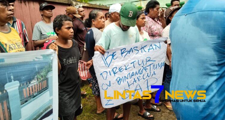 Demo Tuntut Bebaskan Kontener CV. Bintang Tiurma, Ferdinand Fakdawer Berharap Gakkum Pusat Bijaksana