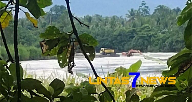 Aktivitas TGC Ilegal Di Hilir Sungai Kalaena, APH Dan ESDM SUL SEL Tutup Mata
