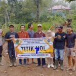 Pemdes Sinar Gunung Lakukan Titik Nol Pembangunan Infrastuktur