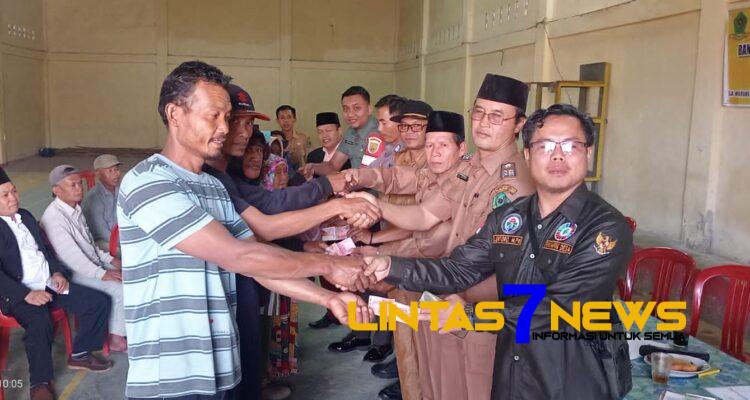 Penyaluran Bantuan Langsung Tunai Tahap II Desa Warung Pojok Sukses