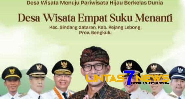 Direktur Infrastruktur Kementerian Pariwisata dan Ekonomi Kreatif Hadiri Penilaian Lomba Wisata Desa IV Suku Menanti