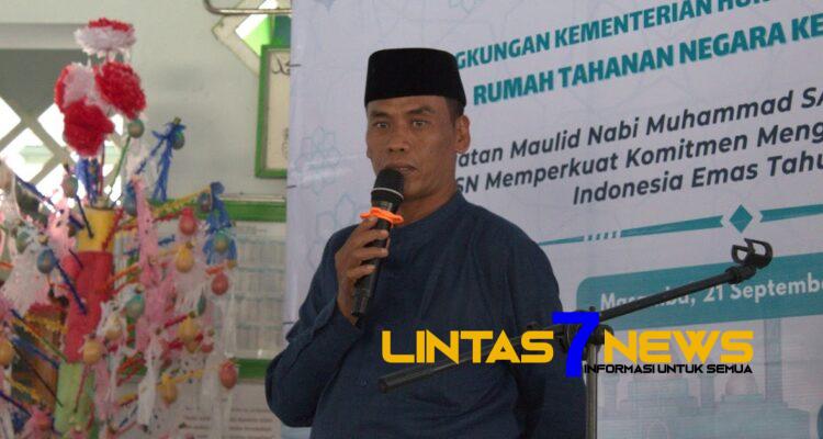 Gelar Maulid Nabi, Rutan Masamba Ajak Warga Binaan Teladani Sifat Rasulullah SAW