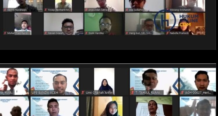 KPPHMRI Gelar Pelantikan Advokat DPD Riau, Kalimantan Barat, dan Maluku Utara Melalui Platform Zoom