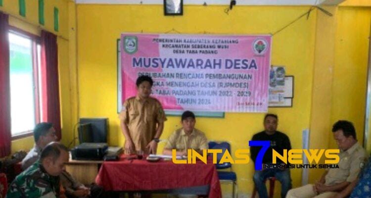 Musyawarah Desa Taba Padang Tahun 2024 Berjalan Lancar