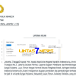 Imbas Tambang Ilegal,Jamperta Ajukan Dumas Ke Mabes Polri