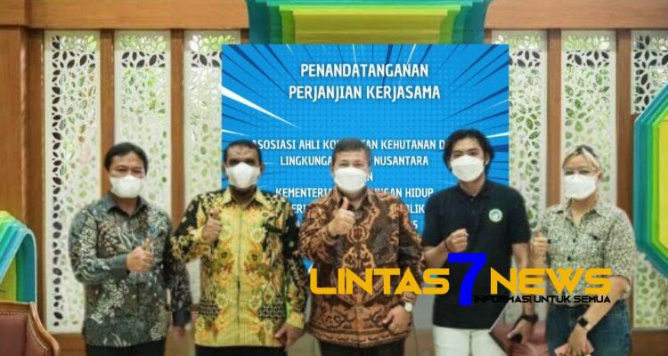 Kementerian Lingkungan Hidup dan Kementerian Kehutanan Jalin Kerjasama dengan ORGANISASI Independen Ahli Konsultan Kehutanan dan Lingkungan Hidup Nusantara