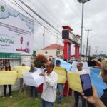 Gabungan LSM dan Ormas Kabupaten Empat Lawang Gelar Aksi di Kantor Kejaksaan Negeri