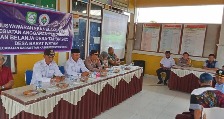 Musyawarah Pra Pelaksanaan APBDes 2025, Camat Kabawetan Tekankan Pentingnya Kebersamaan antara Pemdes dan Masyarakat