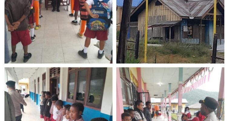 Polres Pegunungan Arfak Bentuk Generasi Disiplin dan Tangguh Sejak Dini, Anak-Anak SD Disiapkan Jadi Role Model Masa Depan