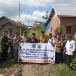 Pelaksanaan Pra-Pelaksanaan Pembangunan Titik Nol dan Pembagian BLT Tahap Satu di Desa Talang Blitar