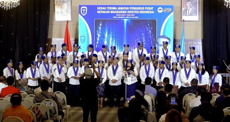 Pelantikan Pengurus Pusat GMKI 2025-2027 – Mewujudkan "Masa Depan Milik GMKI"