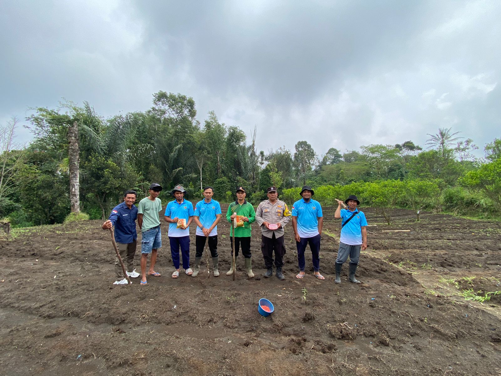 Program Penanaman Jagung untuk Ketahanan Pangan di Desa IV Suku Menanti Tahun 2025