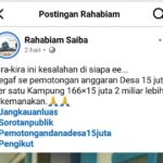Sorotan Nasional !!! FAMI Desak Penegakan Hukum Dugaan Pemotongan Dana Desa Rp 2,49 Miliar di Pegunungan Arfak