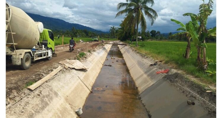 Progres 92 Persen, Rehabilitasi D.I Air Ketahun Jadi Tumpuan Ketahanan Pangan Lebong