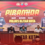 Pererat Sinergi, Polres Blitar Kota Gelar ‘Piramida’ Bersama Insan Pers