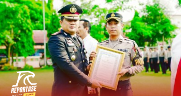 Kapolres Jombang Beri Penghargaan kepada Pamapta Polres Jombang atas Tindakan Sigap Tangani Laporan Kedubes Kamboja
