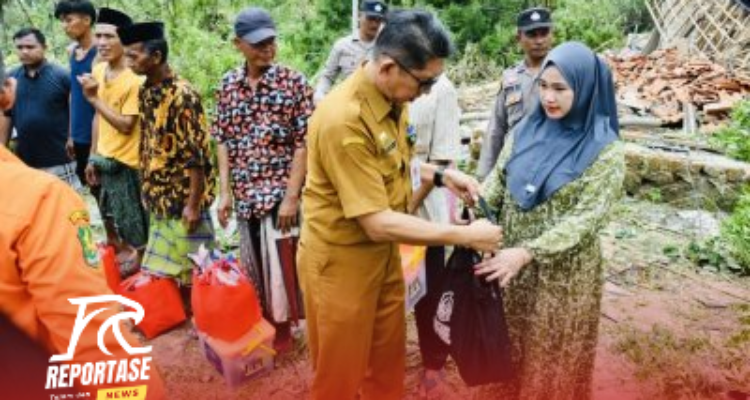 Angin Puting Beliung Terjang Pragaan, Pemkab Sumenep Bergerak Cepat