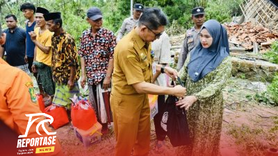 Angin Puting Beliung Terjang Pragaan, Pemkab Sumenep Bergerak Cepat